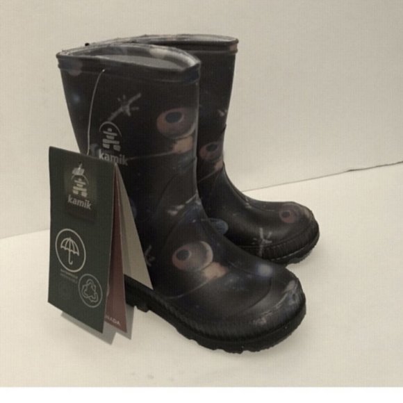 NWT Kamik Stompspace Rain Boots Size 6 - Picture 2 of 10
